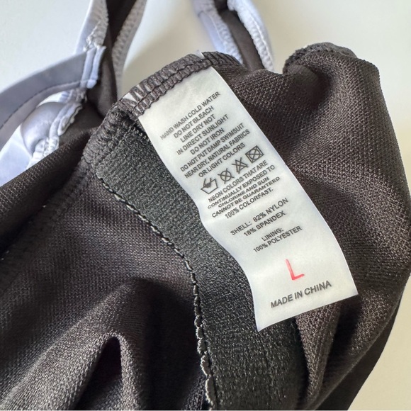 Bsubseach Women Tummy Control One Piece Bathing Suit Criss Cross Back Swimsuit - Picture 6 of 6